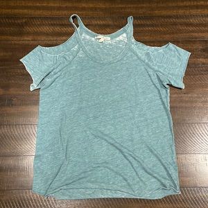 Express One Eleven “Cold Shoulder” Shirt